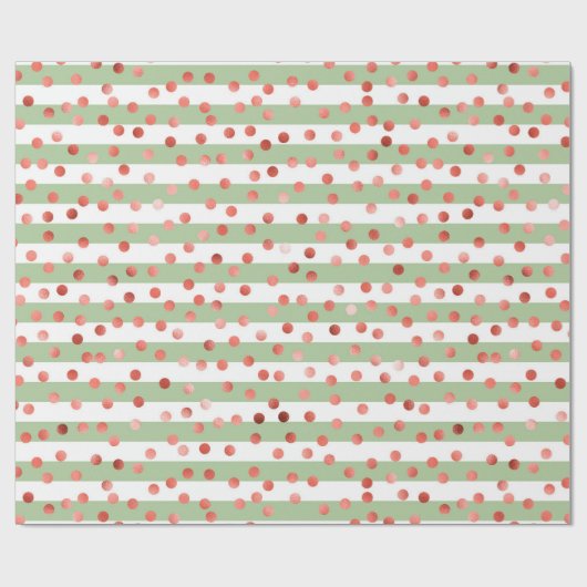 Strawberry Pattern Baby Shower Cadeaupapier (Vlak)