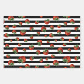 Strawberry Pattern Baby Shower  Inpakpapier Vel (Voorkant 2)