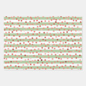 Strawberry Pattern Baby Shower  Inpakpapier Vel (Voorkant 3)