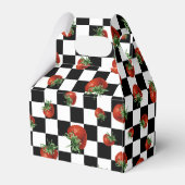 Strawberry Pattern Bedankdoosjes (Achterkant)