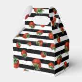 Strawberry Pattern Bedankdoosjes (Achterkant)