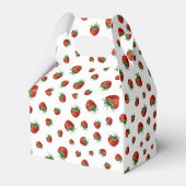Strawberry Pattern Bedankdoosjes (Achterkant)