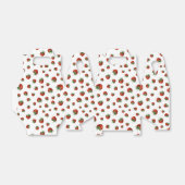 Strawberry Pattern Bedankdoosjes (Uitgevouwen)