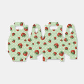 Strawberry Pattern Bedankdoosjes (Uitgevouwen)