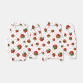 Strawberry Pattern Bedankdoosjes (Uitgevouwen)