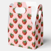 Strawberry Pattern Bedankdoosjes (Geopend)