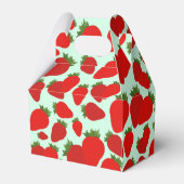 Strawberry Pattern Bedankdoosjes (Achterkant)