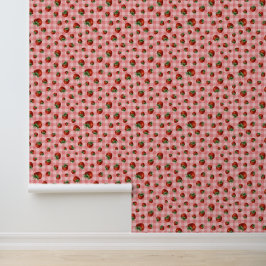 Strawberry Pattern Behang