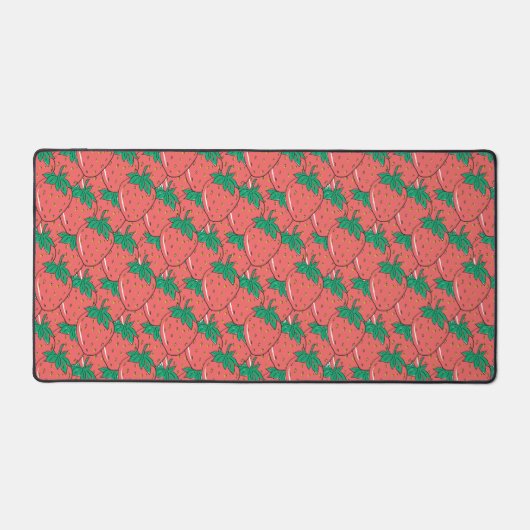 Strawberry Pattern Bureaumat (Voorkant)