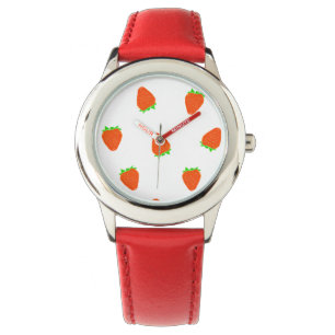 Strawberry Pattern Horloge