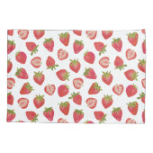Strawberry Pattern Kussensloop (Achterkant)