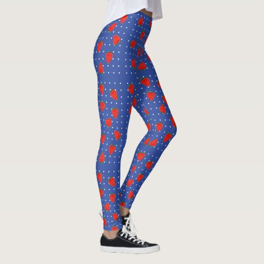 Strawberry Pattern Leggings (Rechts)