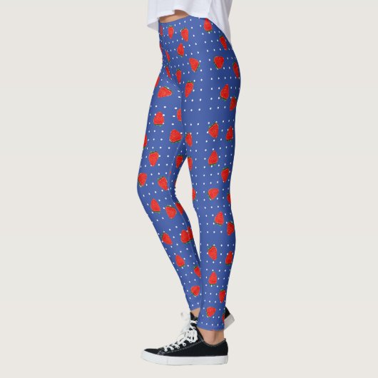 Strawberry Pattern Leggings (Links)