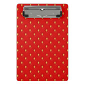 Strawberry Pattern Mini Klembord (Voorkant)