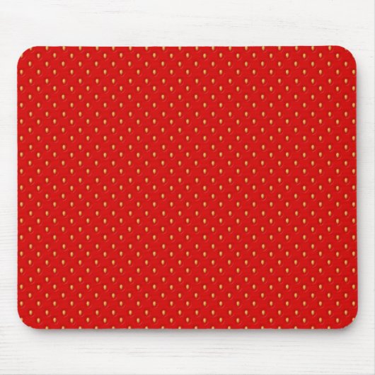 Strawberry Pattern Muismat (Voorkant)