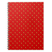 Strawberry Pattern Notitieboek (Voorkant)