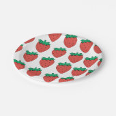 Strawberry Pattern Papieren Bordje (Gekanteld)