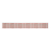 Strawberry Pattern Satijnen Lint (Voorkant)