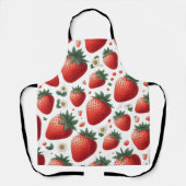 Strawberry Pattern Schort (Voorkant)