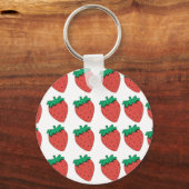 Strawberry Pattern Sleutelhanger (Voorkant)