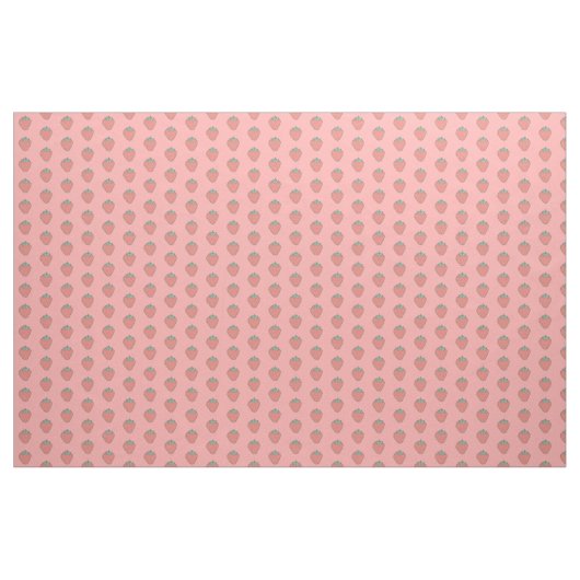 Strawberry Pattern Stof (Yard (91,4 cm))