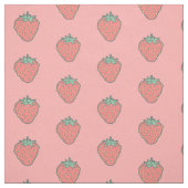 Strawberry Pattern Stof (Swatch)