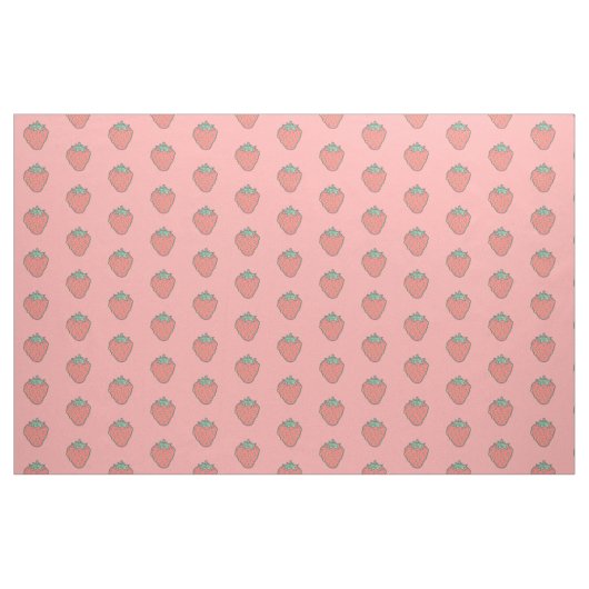 Strawberry Pattern Stof (Fat Quarter)