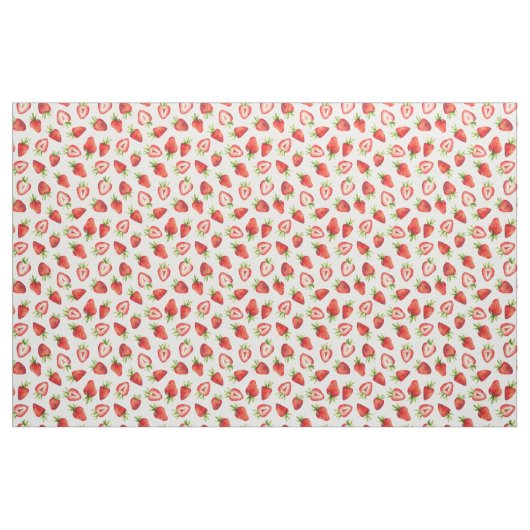 Strawberry Pattern Stof (Yard (91,4 cm))