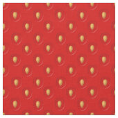 Strawberry Pattern Stof (Close Up)