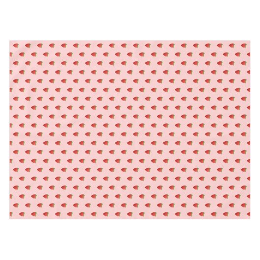 Strawberry Pattern Tafelkleed (Voorkant (Horizontaal))
