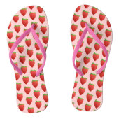 Strawberry Pattern Teenslippers (Voetbed)