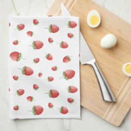 Strawberry Pattern Theedoek