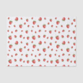 Strawberry Pattern Tissuepapier (Voorkant)