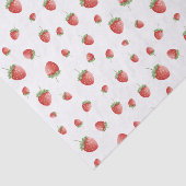 Strawberry Pattern Tissuepapier (Detail)