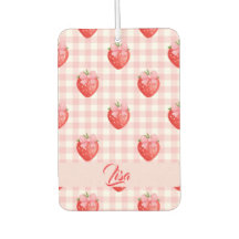 Strawberry Personalized Air Freshener