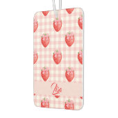 Strawberry Personalized Air Freshener Luchtverfrisser (Links)