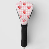 Strawberry Personalized Golf Head Cover (Voorkant)
