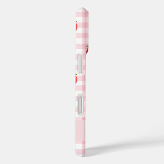 Strawberry Personalized iPhone Case (Achterkant / Rechts)