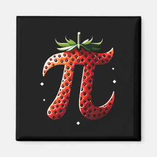 Strawberry Pi Dag Grappige Wiskunde Leraar Student Magneet