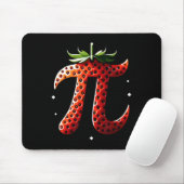 Strawberry Pi Dag Grappige Wiskunde Leraar Student Muismat (Met muis)