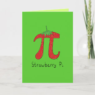Strawberry Pi-Wenskaart Kaart