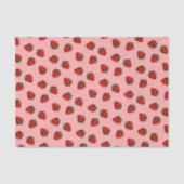 Strawberry Piccon Pattern-document Tissuepapier (Voorkant)