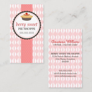 Strawberry Pie Bakery Visitekaartje