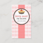 Strawberry Pie Bakery Visitekaartje (Voorkant)
