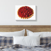 Strawberry Pie Canvas Afdruk (Insitu (Slaapkamer))