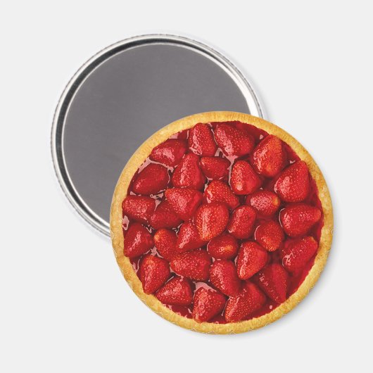 Strawberry Pie Magneet (Voorkant / Achterkant)