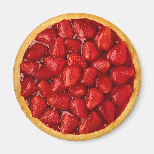 Strawberry Pie Magneet (Voorkant)