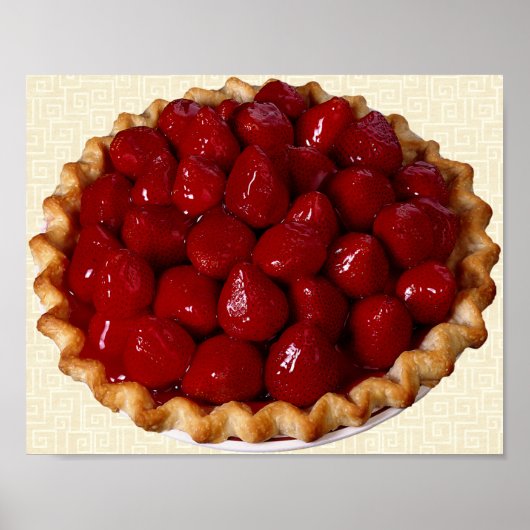 Strawberry Pie Poster (Voorkant)