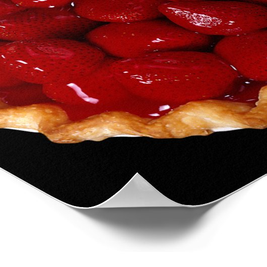Strawberry Pie Poster (Hoek)