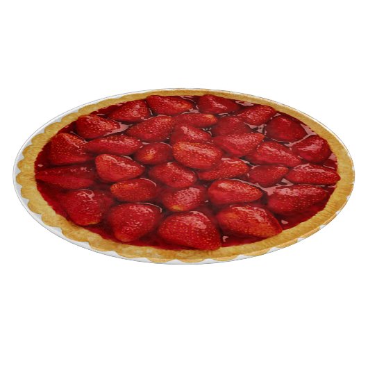 Strawberry Pie Snijplank (Hoek)